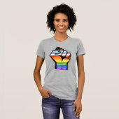 LGBTQ-FORTSCHRITT ERSTE T-Shirt (Vorne ganz)
