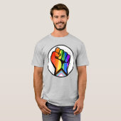 LGBTQ-FORTSCHRITTE T-Shirt (Vorne ganz)