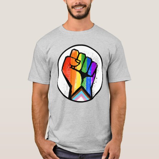 LGBTQ-FORTSCHRITTE T-Shirt (Vorderseite)