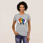 LGBTQ-FORTSCHRITTE T-Shirt (Vorne ganz)