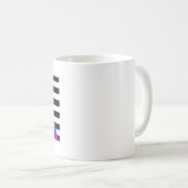 LGBTQ-Fortschrittsanzeiger Kaffeetasse (VorderseiteRechts)