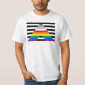 LGBTQ-Fortschrittsanzeiger T-Shirt (Vorderseite)