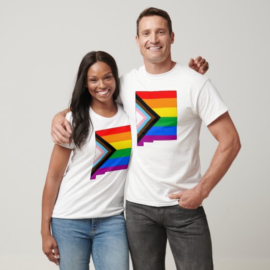 LGBTQ-Fortschrittsbericht des neuen mexikanischen  T-Shirt (Unisex)