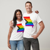 LGBTQ-Fortschrittsbericht für den Staatsstolz Miss T-Shirt (Unisex)