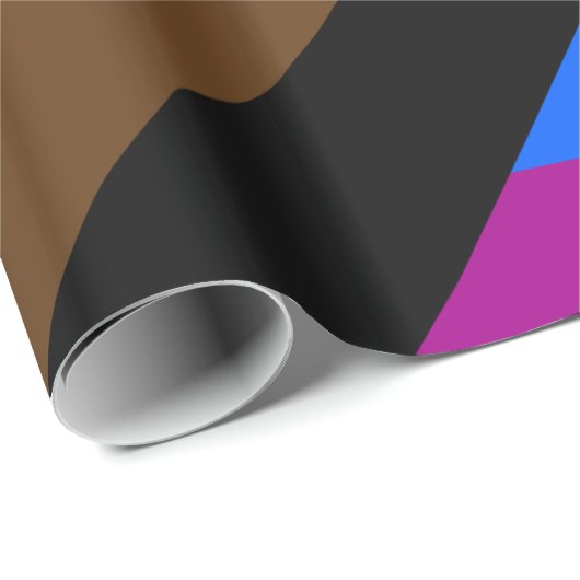 LGBTQ+-Fortschrittsliste Geschenkpapier (Rolleneckpunkt)