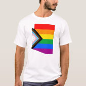 LGBTQ-Fortschrittspreis für den Staatsstolz Arizon T-Shirt (Vorderseite)