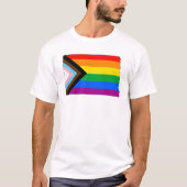 LGBTQ-Fortschrittspreis für den Staatsstolz North  T-Shirt (Vorderseite)