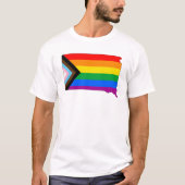 LGBTQ-Fortschrittspreis für den Staatsstolz South  T-Shirt (Vorderseite)