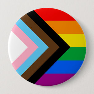 LGBTQ+-Fortschrittsstolz Button