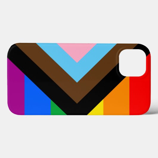 LGBTQ+-Fortschrittsstolz Case-Mate iPhone Hülle (Rückseite (Horizontal))