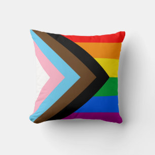 LGBTQ+-Fortschrittsstolz Kissen