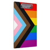 LGBTQ+-Fortschrittsstolz Klemmbrett (Rechts)
