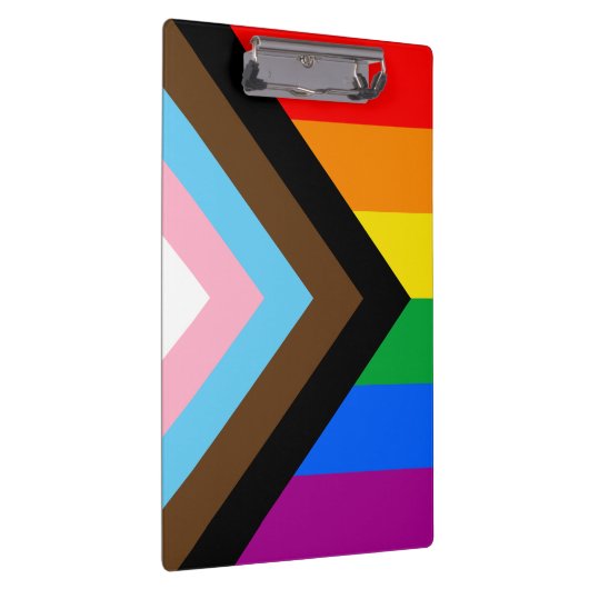 LGBTQ+-Fortschrittsstolz Klemmbrett (Rechts)