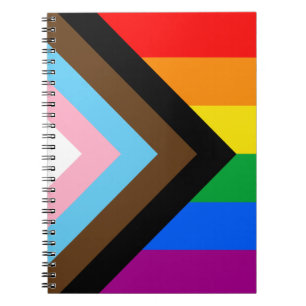 LGBTQ+-Fortschrittsstolz Notizblock