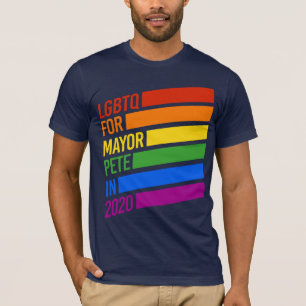 LGBTQ Für Bürgermeister Pete 2020 T-Shirt
