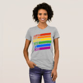 LGBTQ für Mayor Pete 2020 T-Shirt (Vorne ganz)