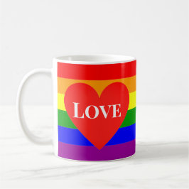 LGBTQ für niedliche Liebe Kaffeetasse