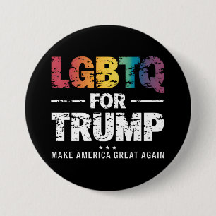 LGBTQ FÜR TRUMP GAY LESBIAN FÜR TRUMP 2024 BUTTON