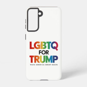LGBTQ FÜR TRUMP SCHWUL LESBISCH FÜR TRUMP 2024 SAMSUNG GALAXY HÜLLE