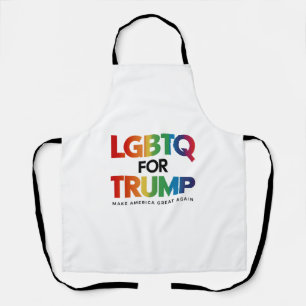 LGBTQ FÜR TRUMP SCHWUL LESBISCH FÜR TRUMP 2024  SCHÜRZE