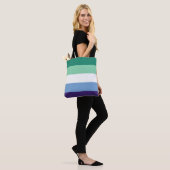 LGBTQ Gay Men-Flag Tasche (Am Model)