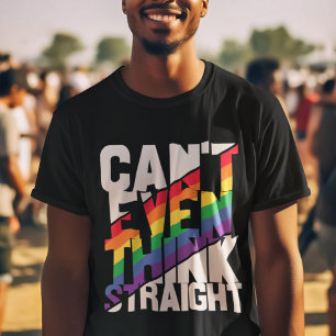 LGBTQ-Gay Pride können nicht einmal denken, dass g T-Shirt