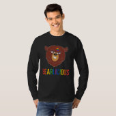 LGBTQ Gay Pride Month Parade Festival Bearlicious  T-Shirt (Vorne ganz)