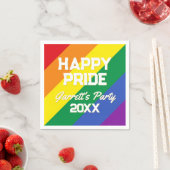 LGBTQ-Gay Pride-Party Serviette (Beispiel)