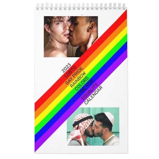 LGBTQ-Gay Pride-Rainbow-Colors-Kalender 2023 Kalender (Titelbild)