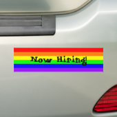 LGBTQ Gay Pride Rainbow Flag Autoaufkleber (Auf Auto)