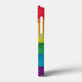 LGBTQ Gay Pride Rainbow Glitzer Flag Case-Mate iPhone Hülle (Rückseite / Links)