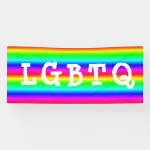 LGBTQ Gay Pride-Regenbogen-Parade-Fahne Banner