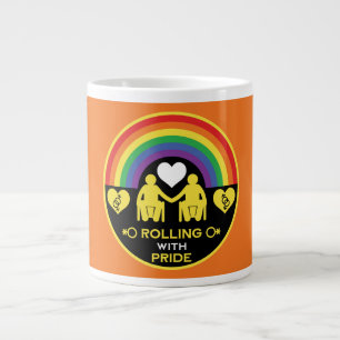 LGBTQ Gay Rollstuhl Behinderung Prix Jumbo-Tasse