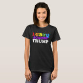 LGBTQ gegen Trump T-Shirt (Vorne ganz)