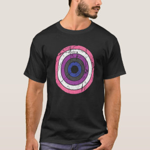 Lgbtq Gender Fluid Pride Flag Circle Lgbtqia+ Gen T-Shirt