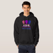 LGBTQ Genderfluid Pride Assume Nothing Gender Flui Hoodie (Vorne ganz)