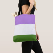 LGBTQ Genderqueer Prix Flag Tasche (Von Nahem)
