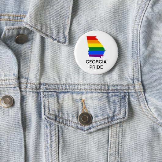 LGBTQ GEORGIA PRIDE BUTTON (Beispiel)