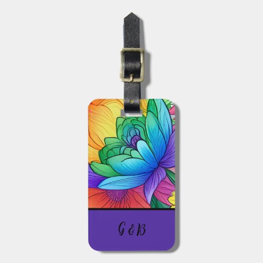 Lgbtq Gepäckanhänger (Vorderseite vertikal)