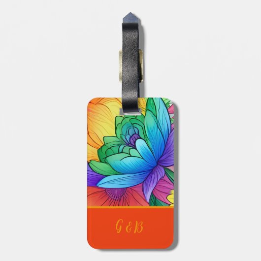 Lgbtq Gepäckanhänger (Rückseite vertikal)