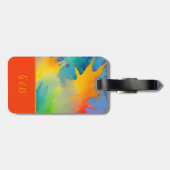 Lgbtq Gepäckanhänger (Rückseite horizontal)