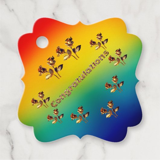 LGBTQ-Geschenketiketten Geschenkanhänger (Vorderseite)