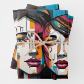 LGBTQ-Geschenkpapier Geschenkpapier Set (Beispiel)