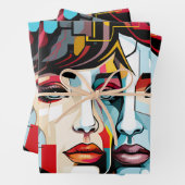 LGBTQ-Geschenkpapier Geschenkpapier Set (Beispiel)