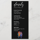 🌈 LGBTQ+ GETRÄNKE Karte Budget Ewige Einheit (Vorderseite)