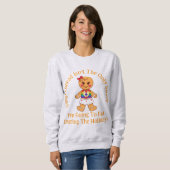 LGBTQ Gingerbread Girl Holiday Süßigkeiten Sweatshirt (Vorne ganz)