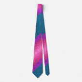 LGBTQ Glitzer Bisexuelle Gay Pride Glitzern Krawatte (Vorderseite)