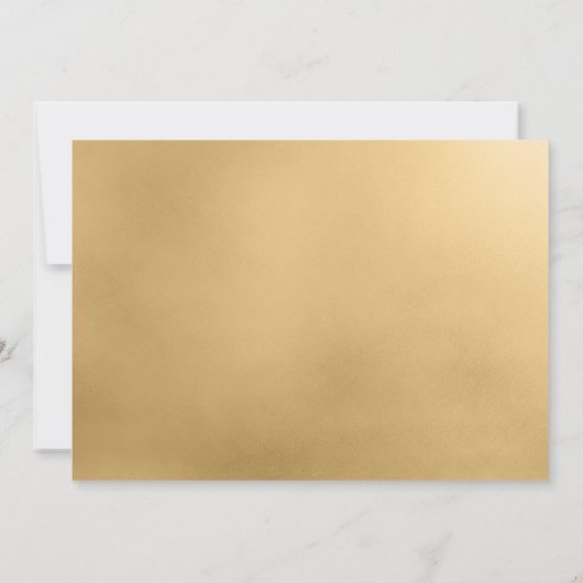 LGBTQ Gold Moderne Hochzeiten sparen das Datum Save The Date (Rückseite)