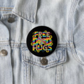 LGBTQ - Gratis Vater - Rainbow Color Button (Beispiel)