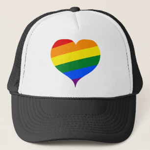 LGBTQ Herzrasen Truckerkappe